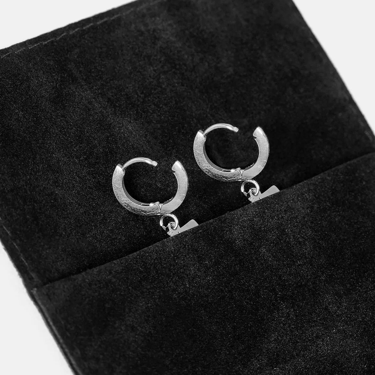 13 Number Earring - Stainless Steel