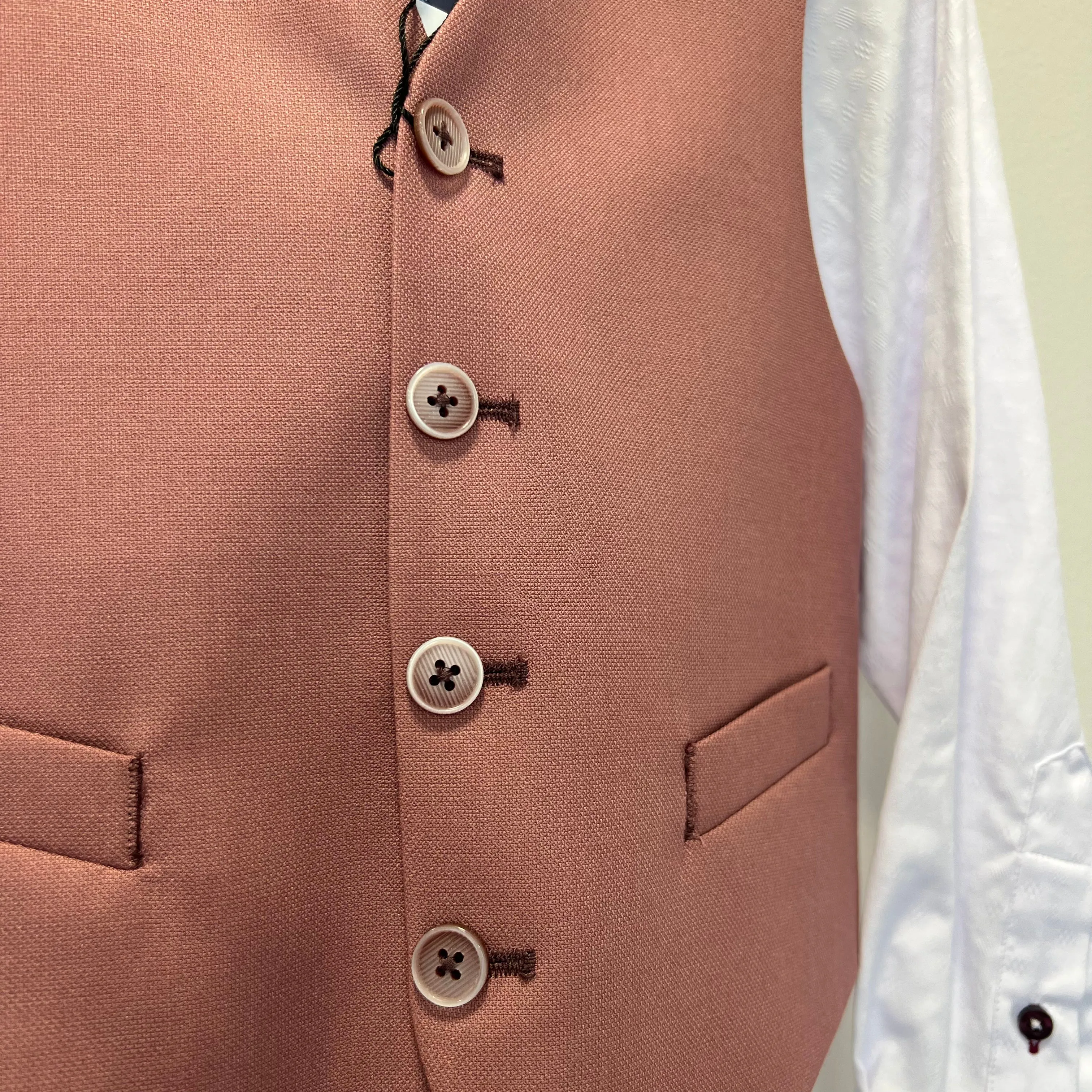 1880 Club Boys Blush Waistcoat