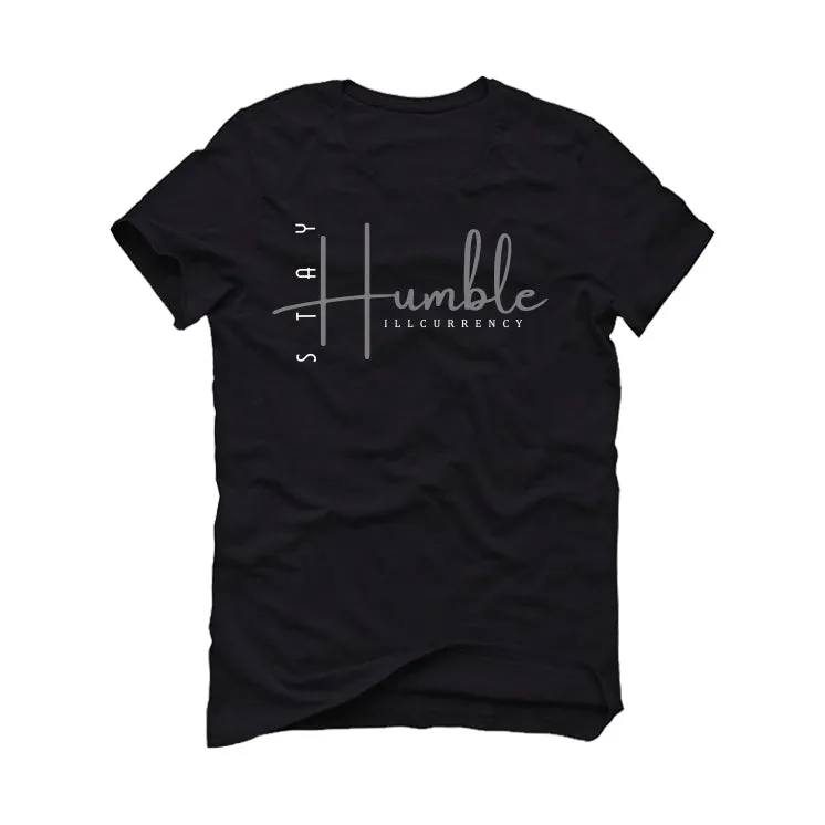 Air Jordan 6 “Metallic Silver” Black T-Shirt (Stay Humble)