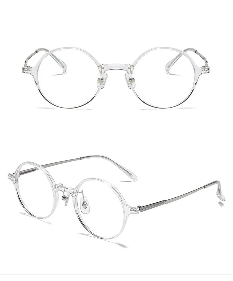 Aissuarvey Full Round Rim Titanium Acetate Frame Eyeglasses Unisex