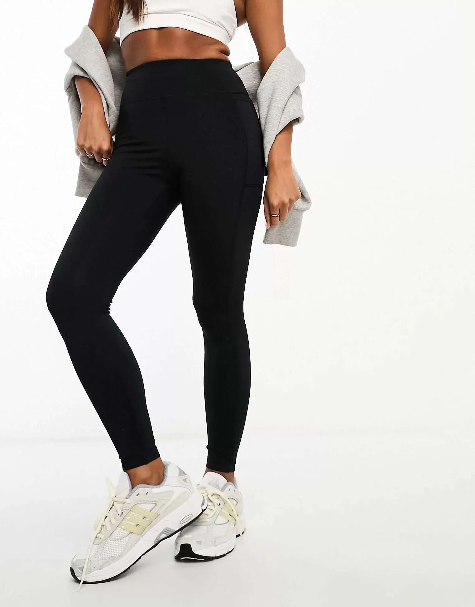 ASOS Petite Icon Tie Running Leggings