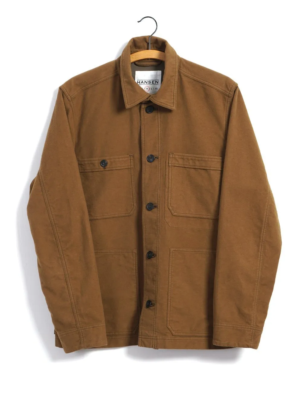 BERTRAM | Refined Work Jacket | Turmeric