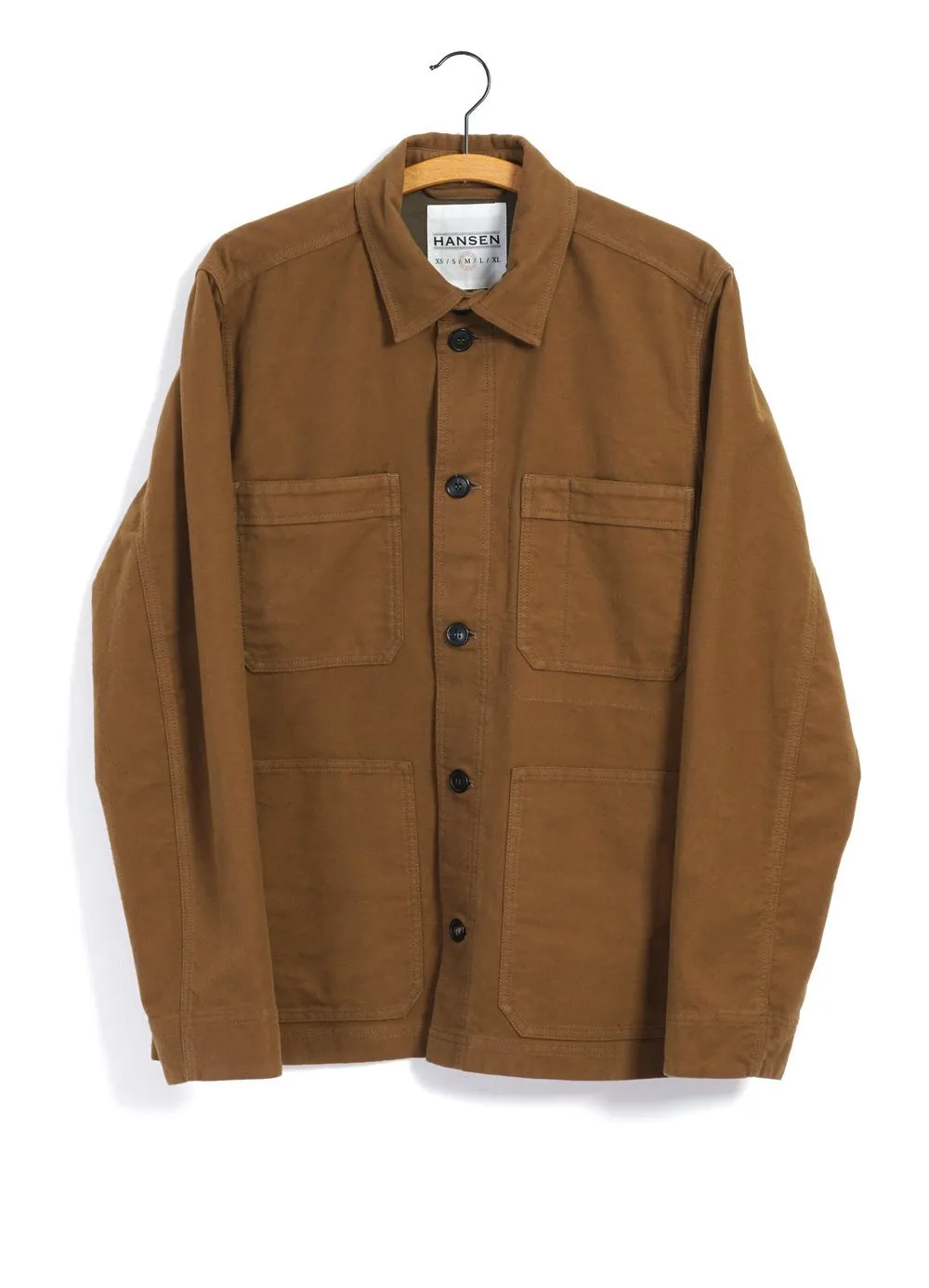 BERTRAM | Refined Work Jacket | Turmeric