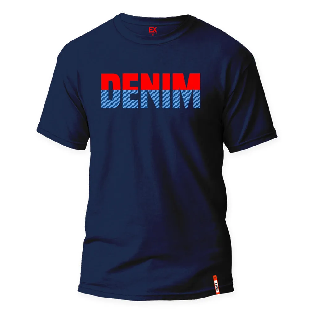 Big Denim 8X Street T-Shirt - Navy