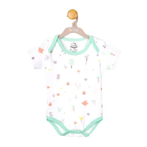 Bunny Breeze Bodysuit with Yellow Trim