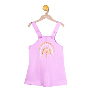 Buttercup dungaree dress