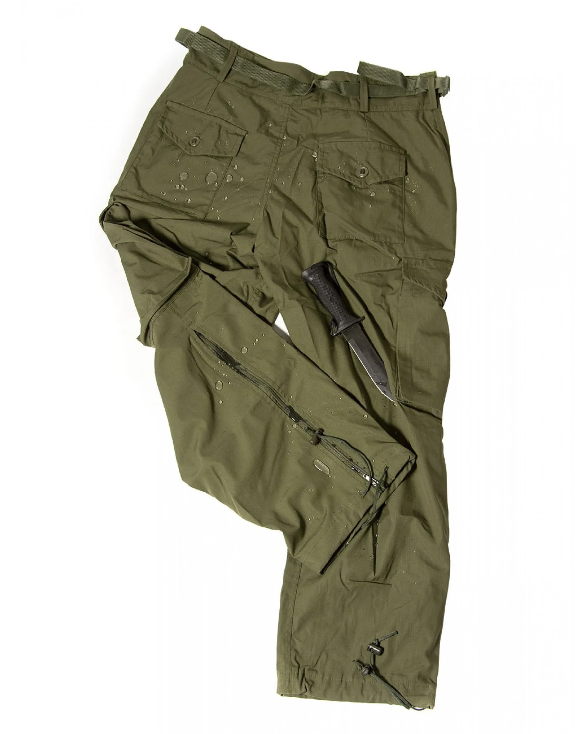 C310 Waterproof Combat Trousers - Olive Green