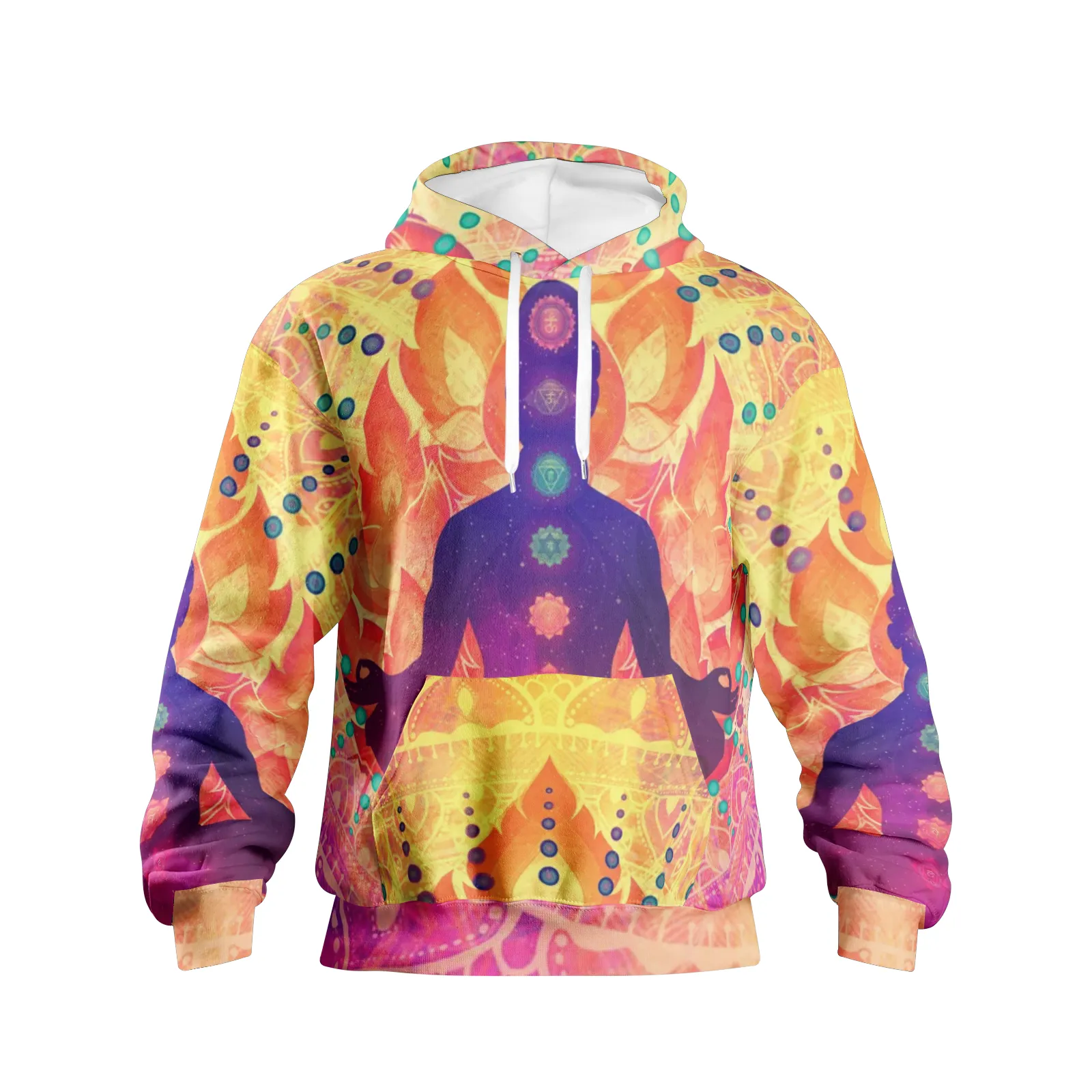 Cameron Gray | Sunrise Zen Meditation | Men's Pullover Hoodies