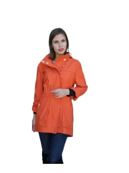 Ciao Milano Anna Waterproof Jacket Orange