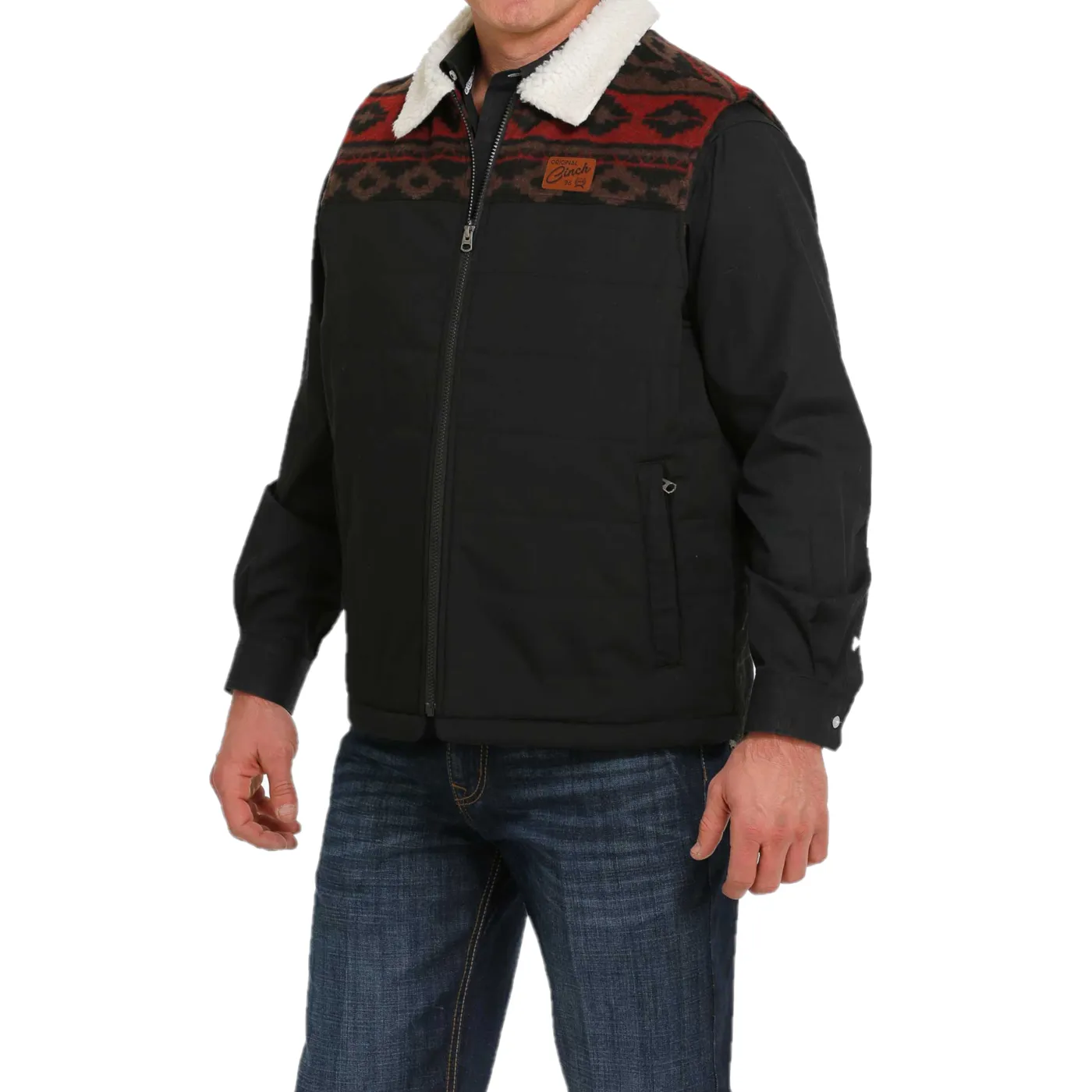 Cinch® Men's Black  Vest MWV1577001