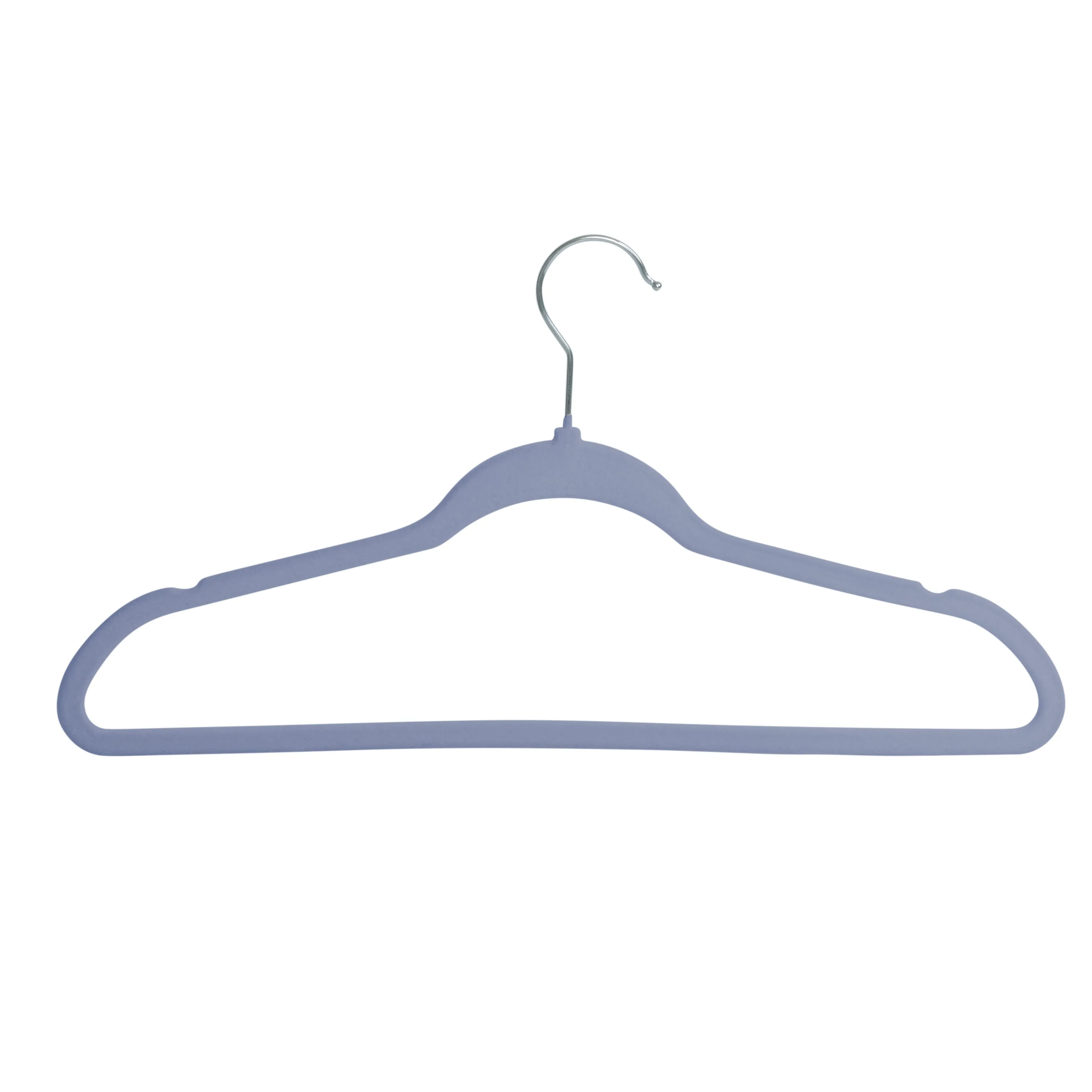 Cobalt Slim-Profile Non-Slip Velvet Hangers (25-Pack)