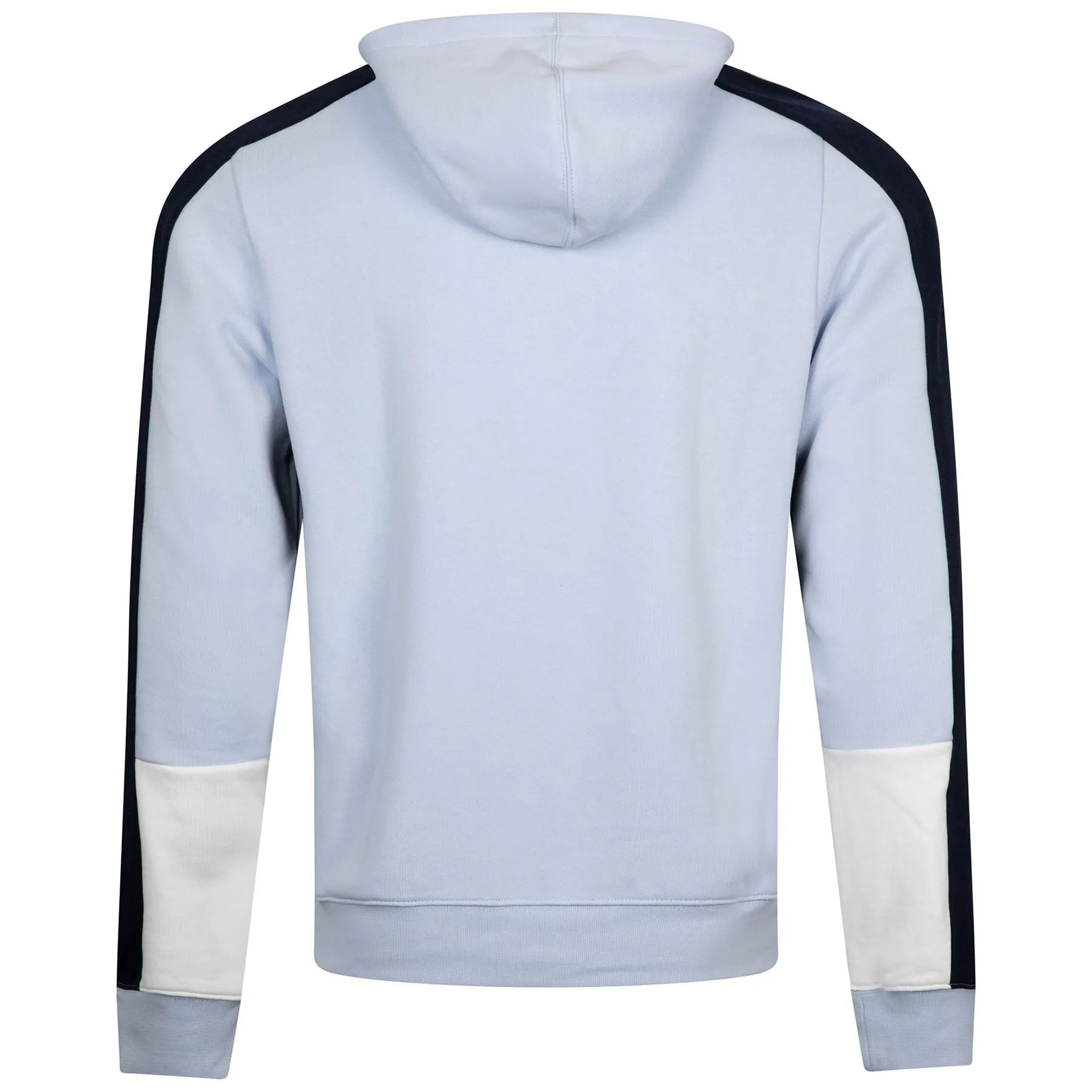 Colorblock Hoodie Light Blue/Navy Blue/White - SS24