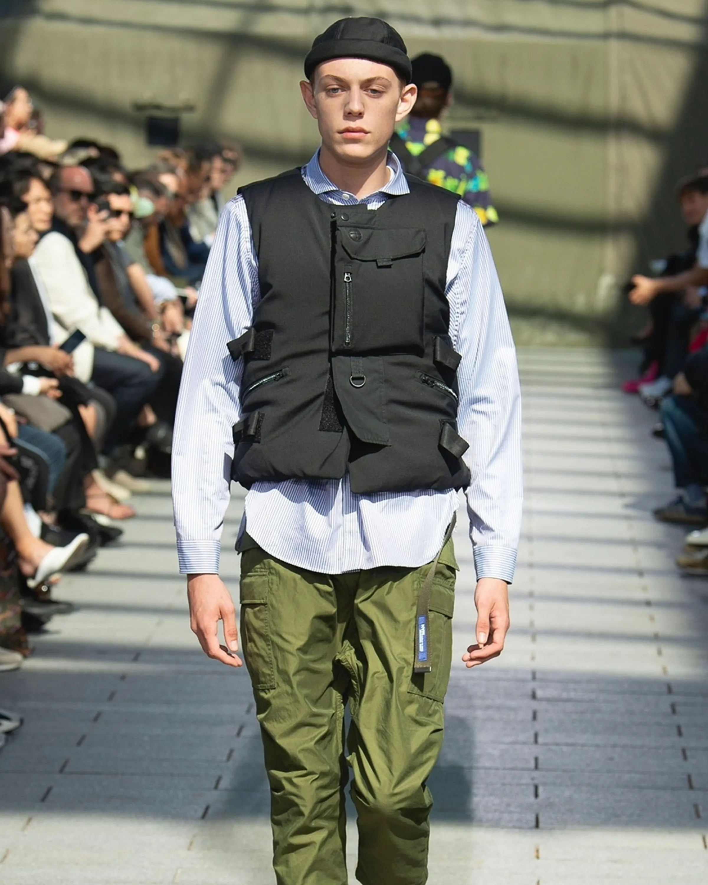 Comme Des Garcons AW18 Woven Tactical Vest