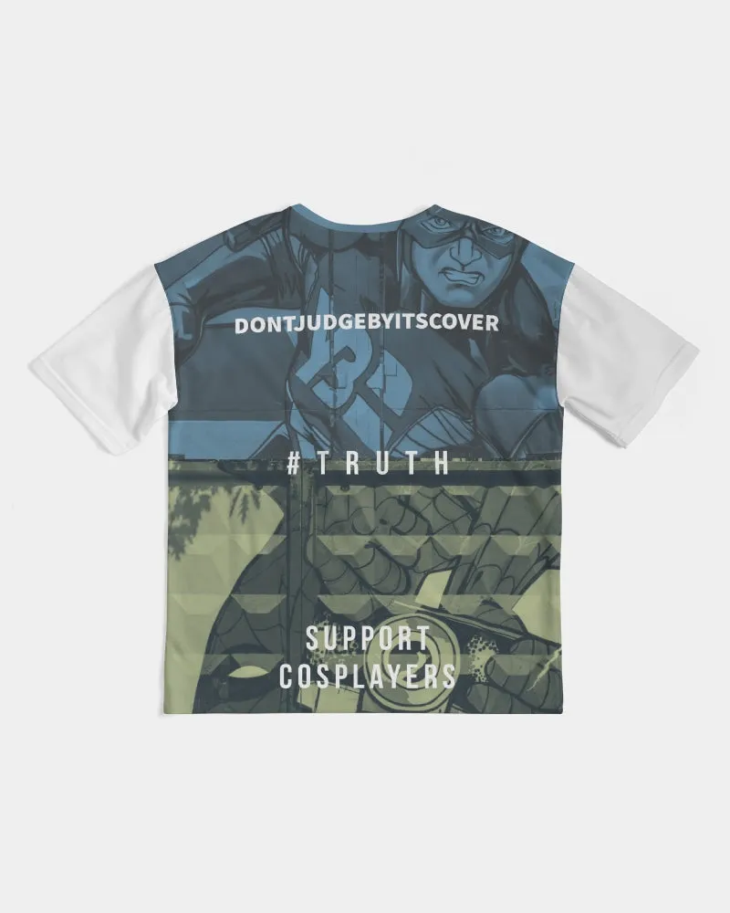 Dont judge by its cover Men's Premium Heavyweight Tee