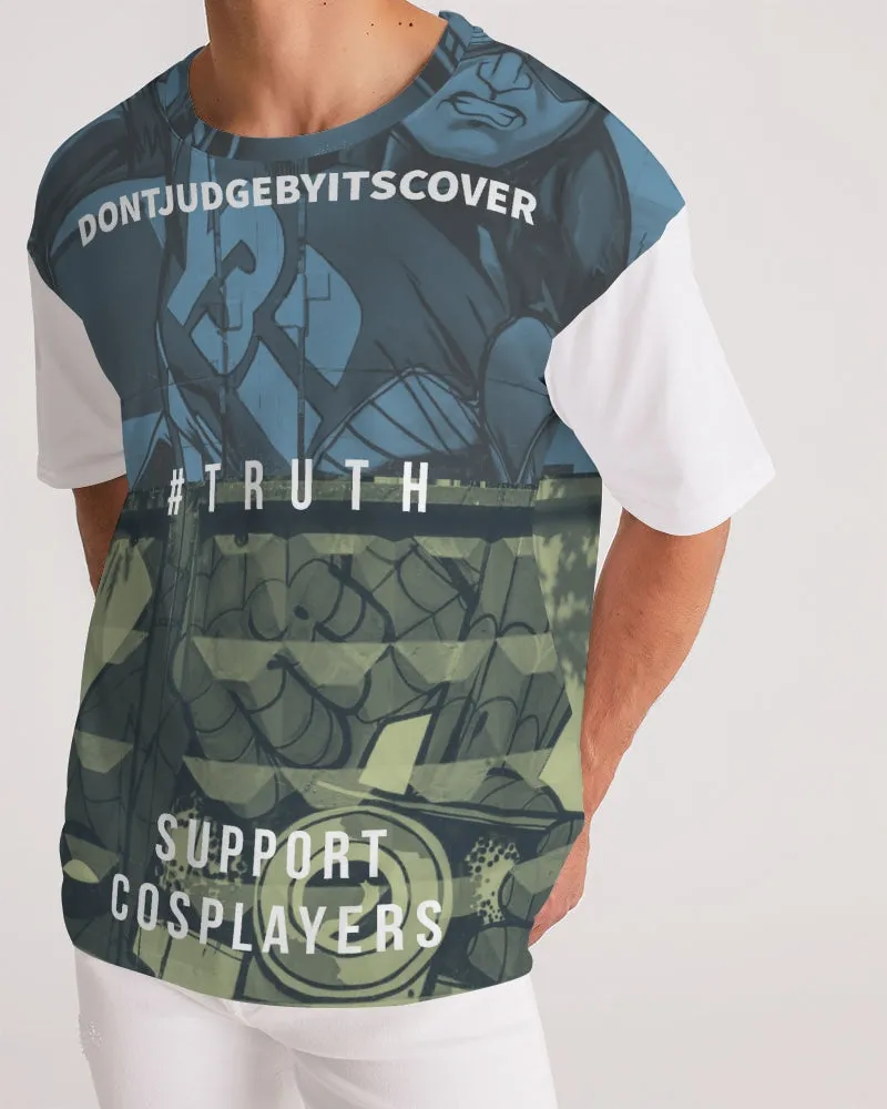 Dont judge by its cover Men's Premium Heavyweight Tee