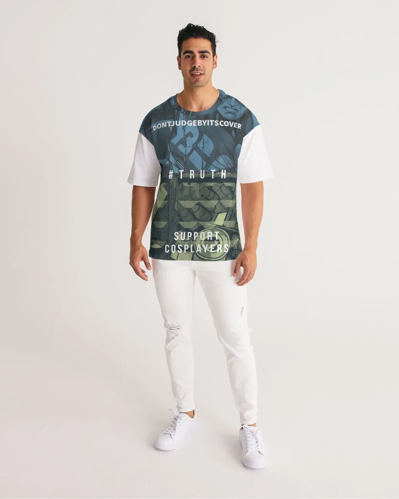 Dont judge by its cover Men's Premium Heavyweight Tee