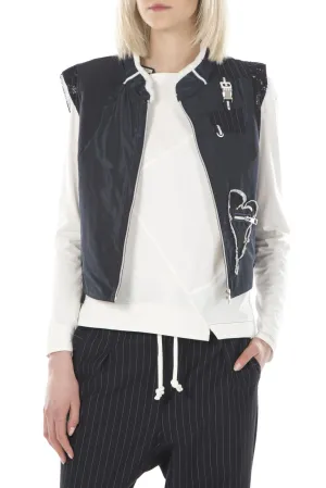 Elisa Cavaletti - Reversible Zip-Up Vest