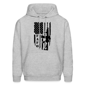 FAFO Hoodie with AR15 & American Flag