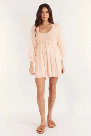 Francine Mini Dress Pink Spot