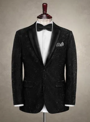 Italian Silk Adnar Tuxedo Jacket