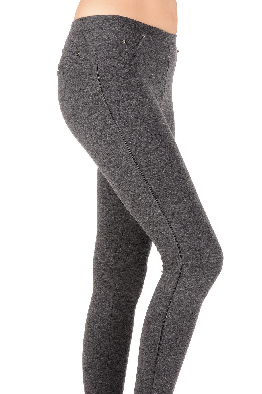 JAJA Grey Jersey Leggings