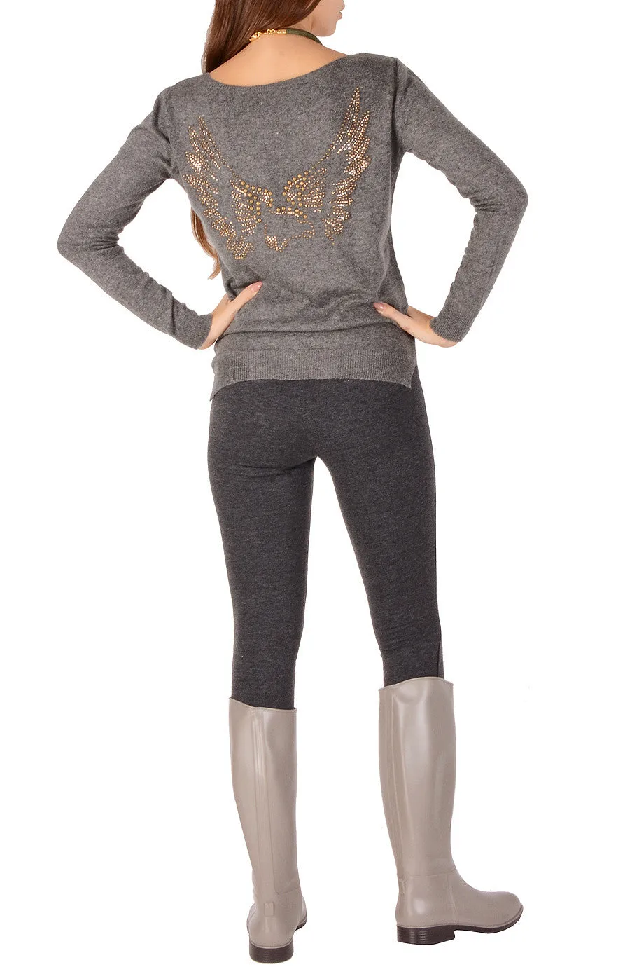 JAJA Grey Jersey Leggings