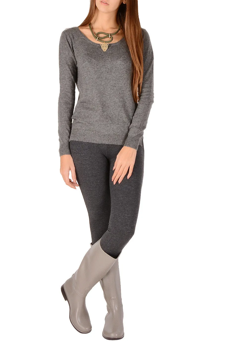 JAJA Grey Jersey Leggings