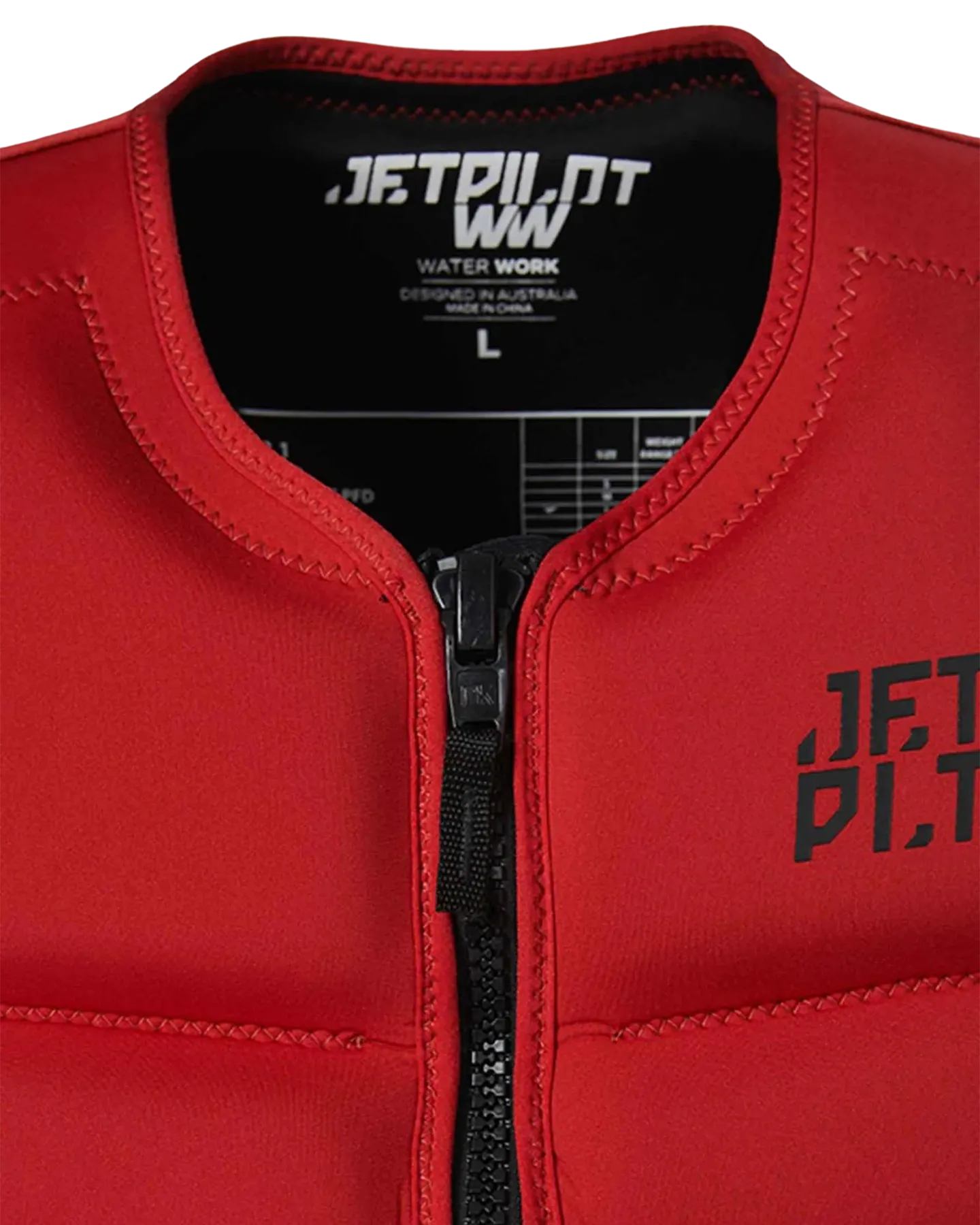 Jetpilot Hyperflex F/E Mens Neo Vest - Red Level 50 - 2023