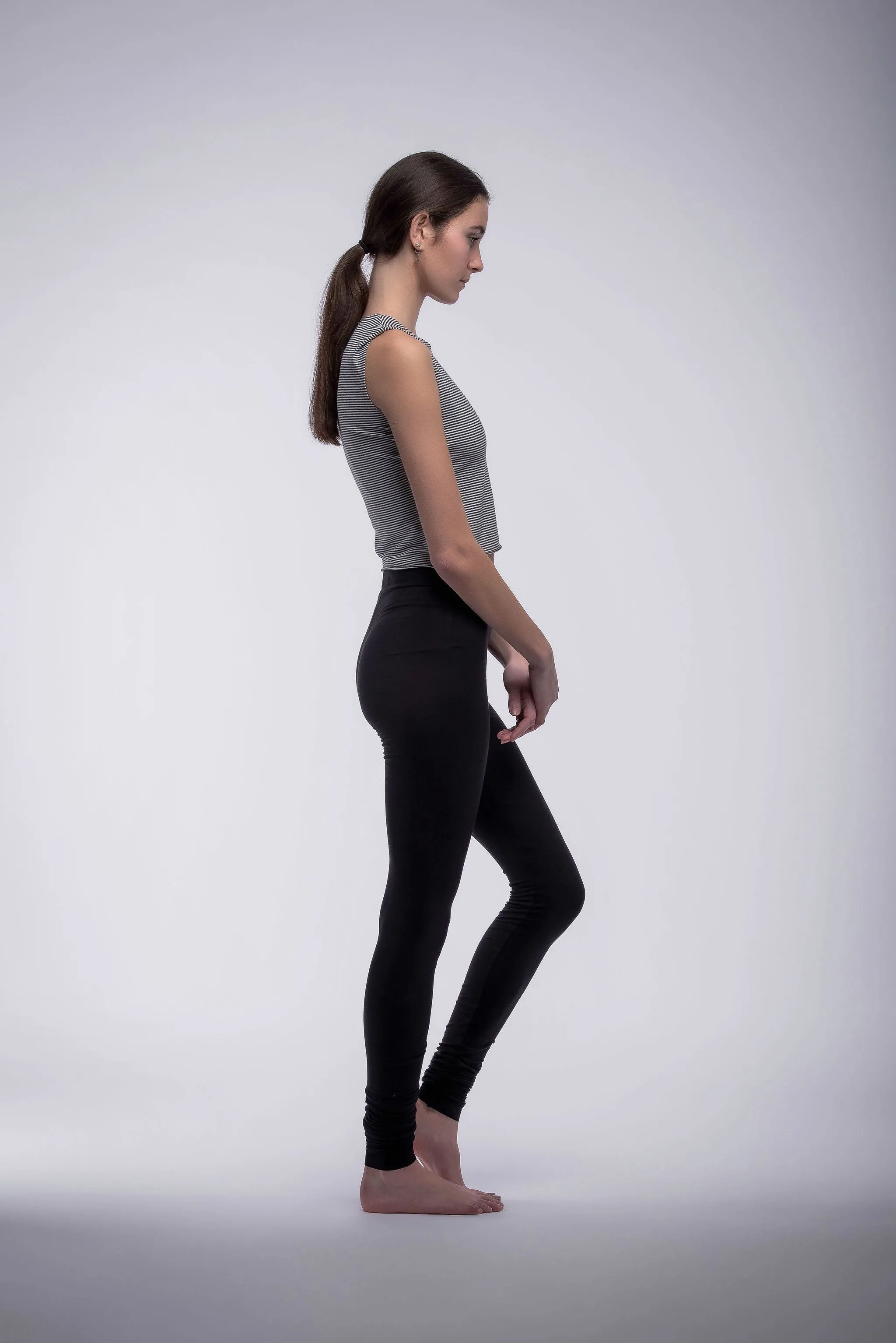 Jules "stacked" bamboo jersey leggings