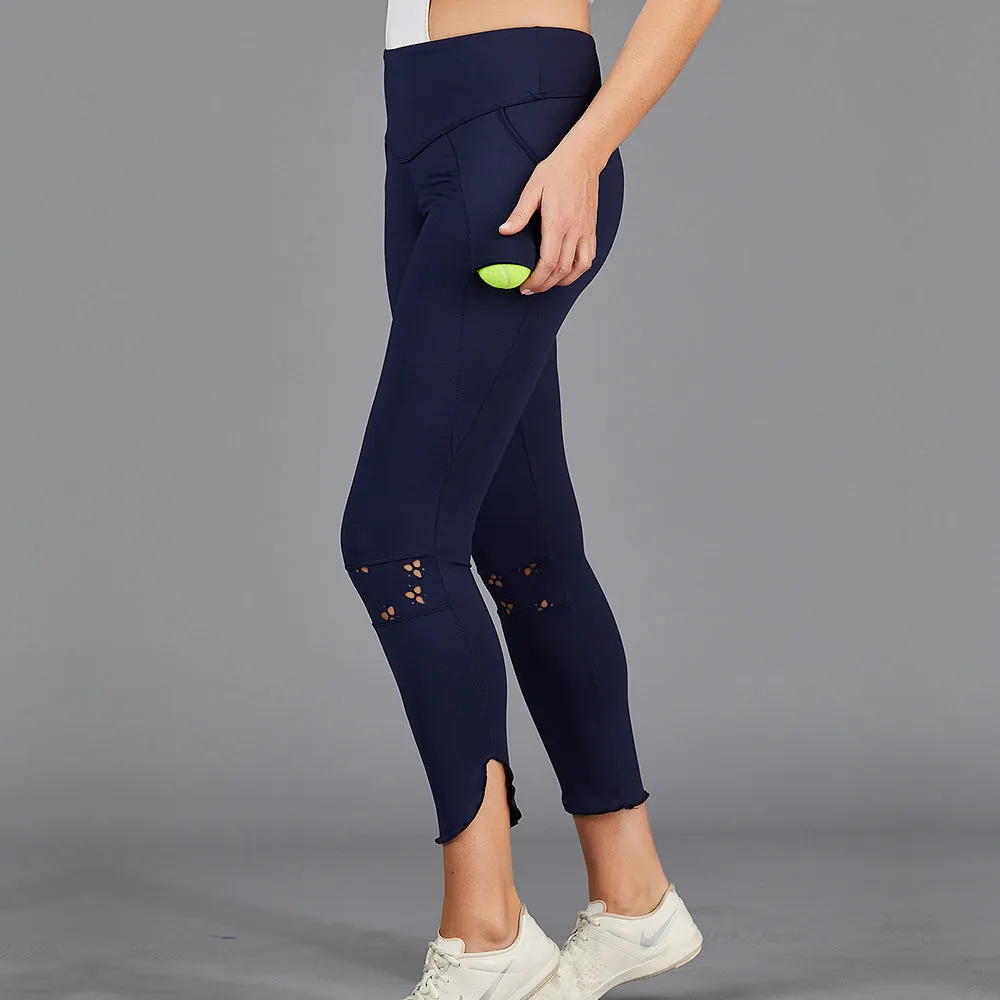 Juliette Patch Legging (navy)