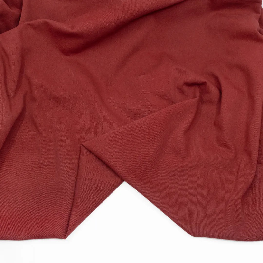 Lived In Cotton Twill - Cranberry