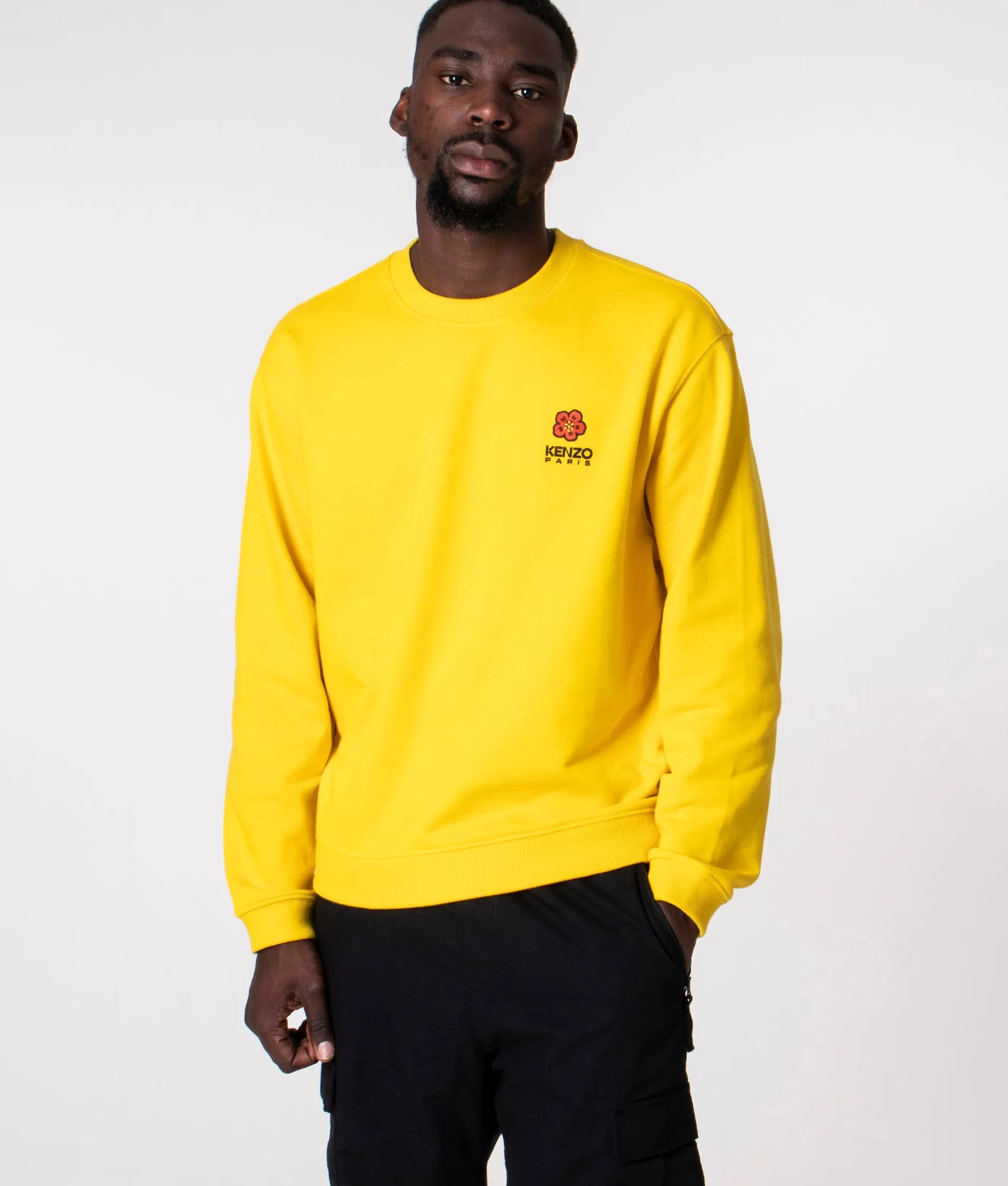 Oversized Fit Crest Logo Classic Sweatshirt