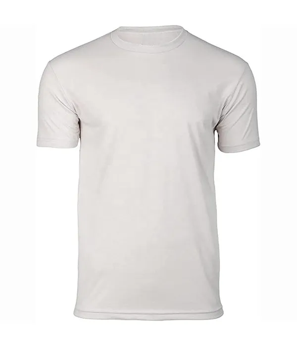 PLAIN POLY COTTON SHORT SLEEVES T SHIRTS