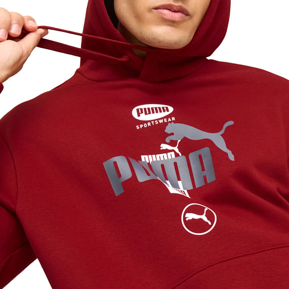 Power Graphic Pullover Hoodie