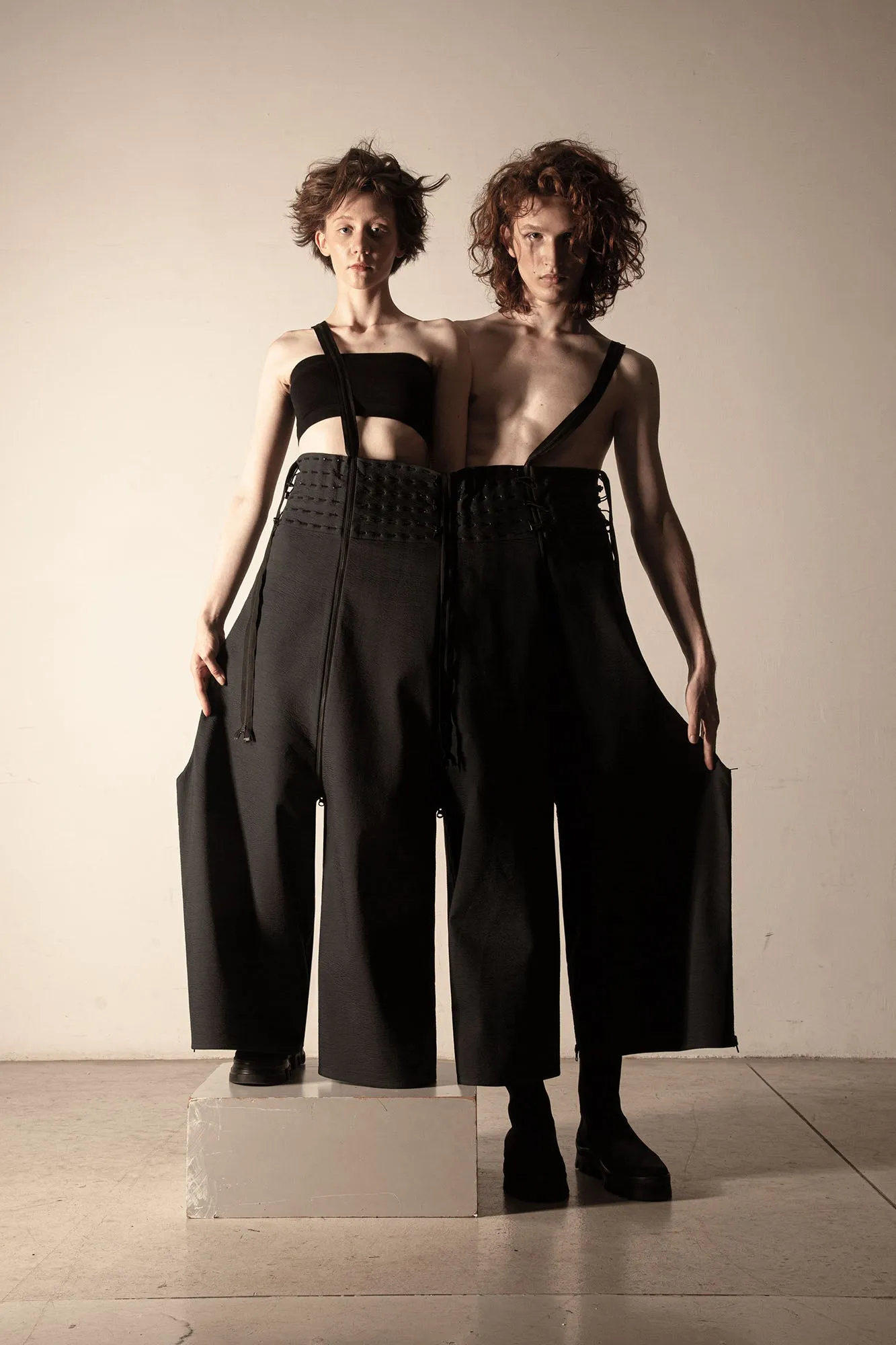 QUOTA 20 -way transforming piece: jumpsuit/dress/hoodie/top/sleeves/trousers/skirt