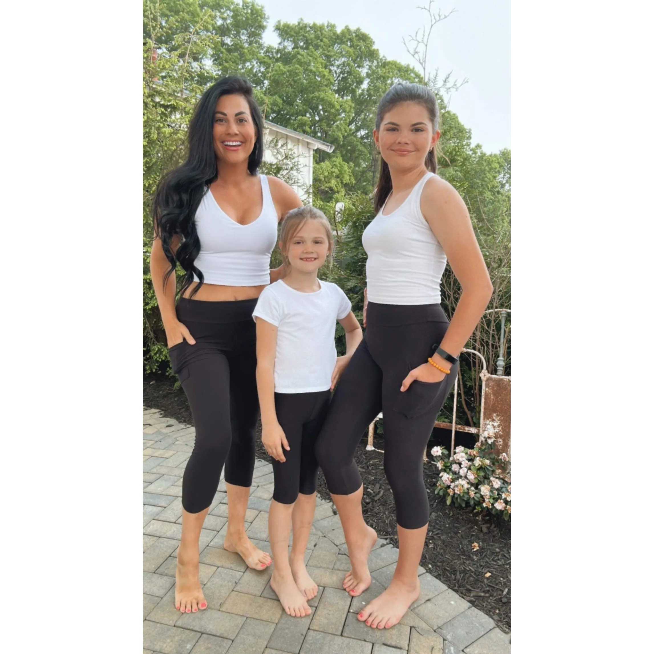 Ready to Ship | Kids Leggings, Capris and Biker Shorts  - Luxe Leggings by Julia Rose®