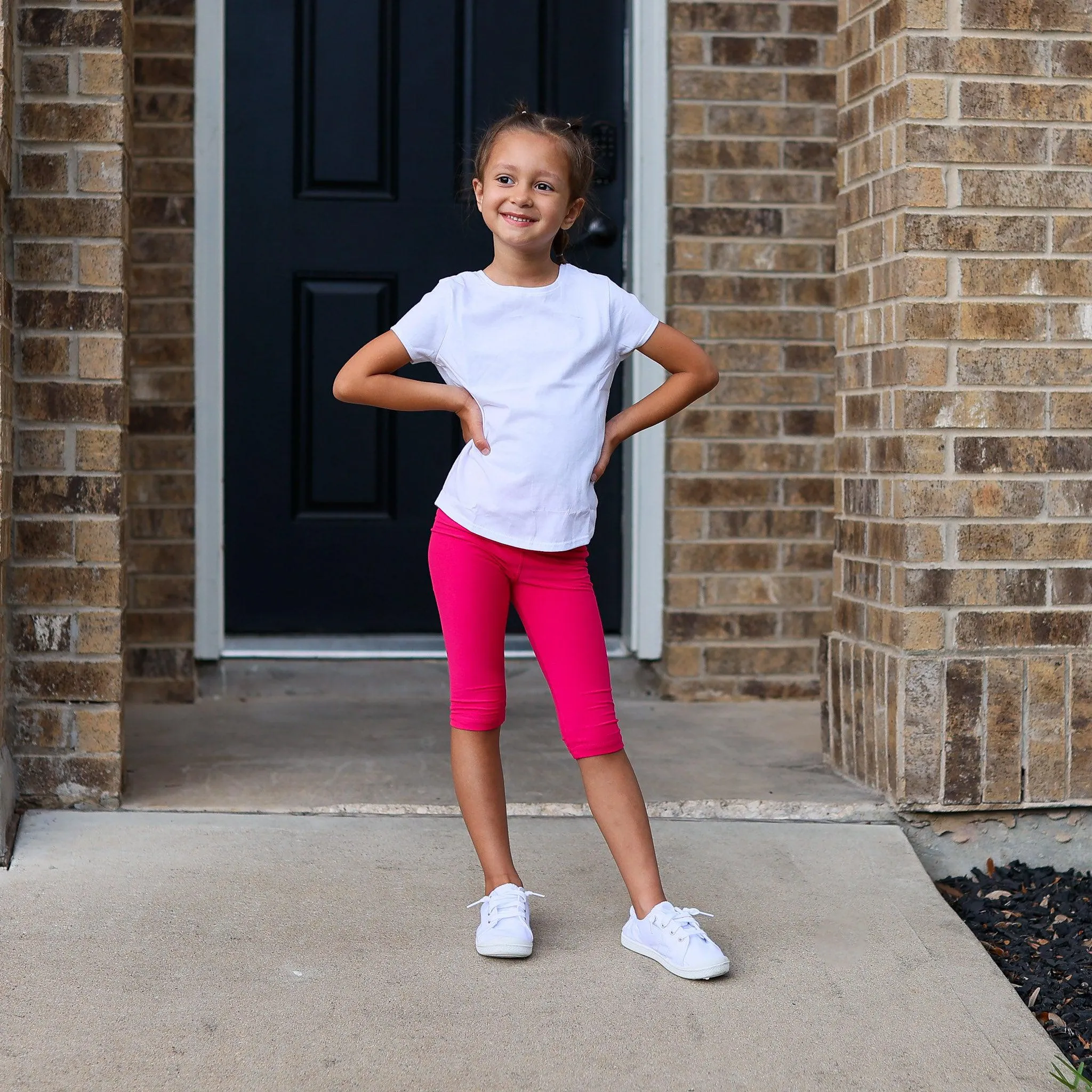 Ready to Ship | Kids Leggings, Capris and Biker Shorts  - Luxe Leggings by Julia Rose®