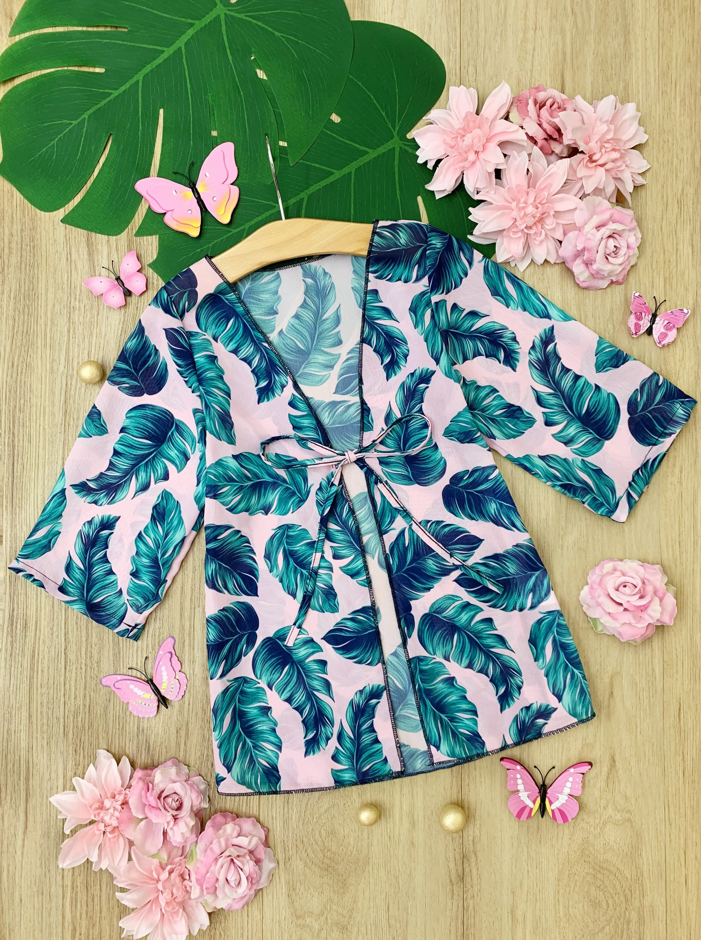 Ready To Vacay Tropical Cover Up