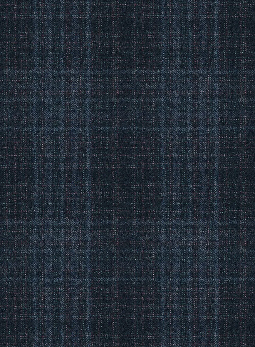 Reda Faruco Blue Checks Wool Suit