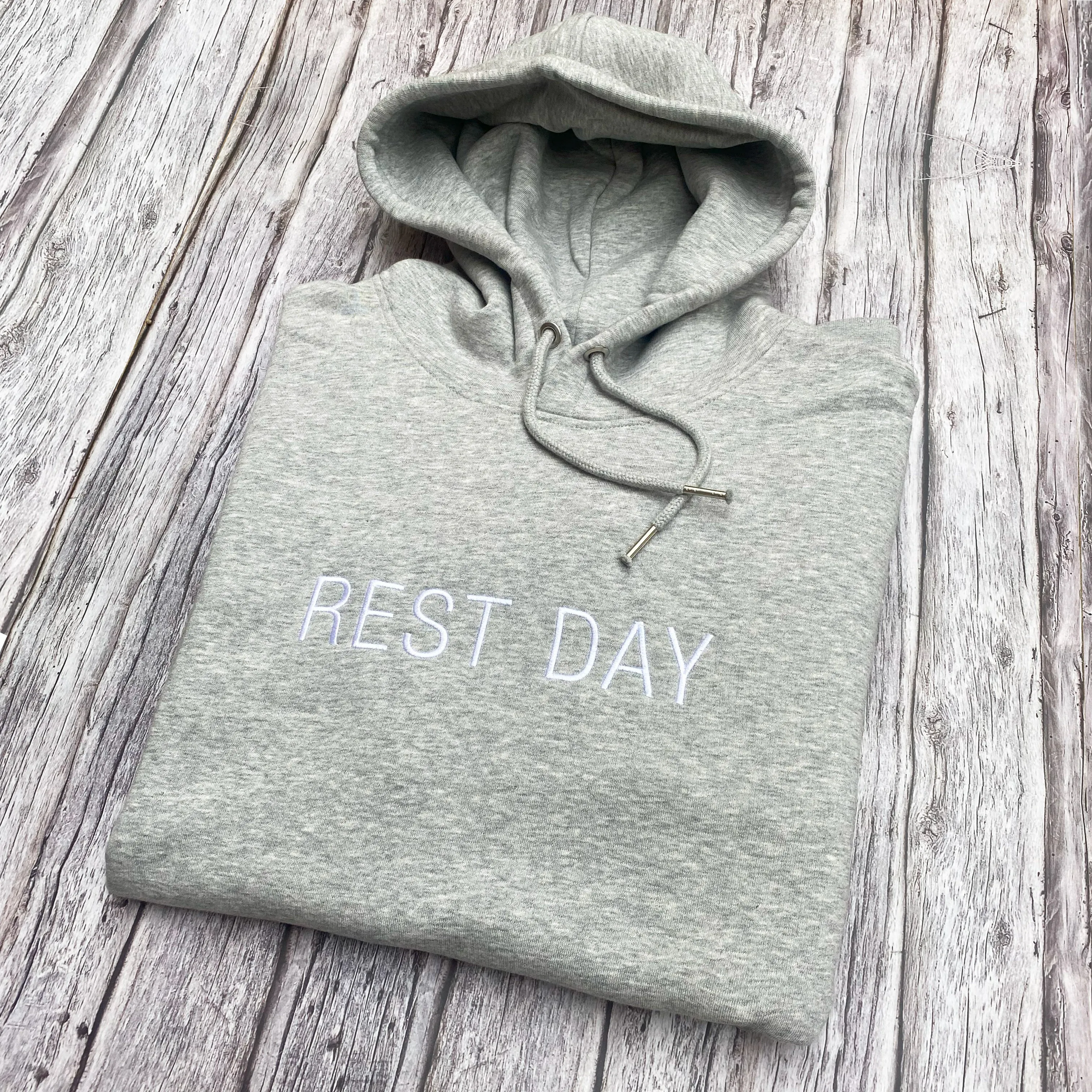 Rest Day Hoodie - Embroidered (w)