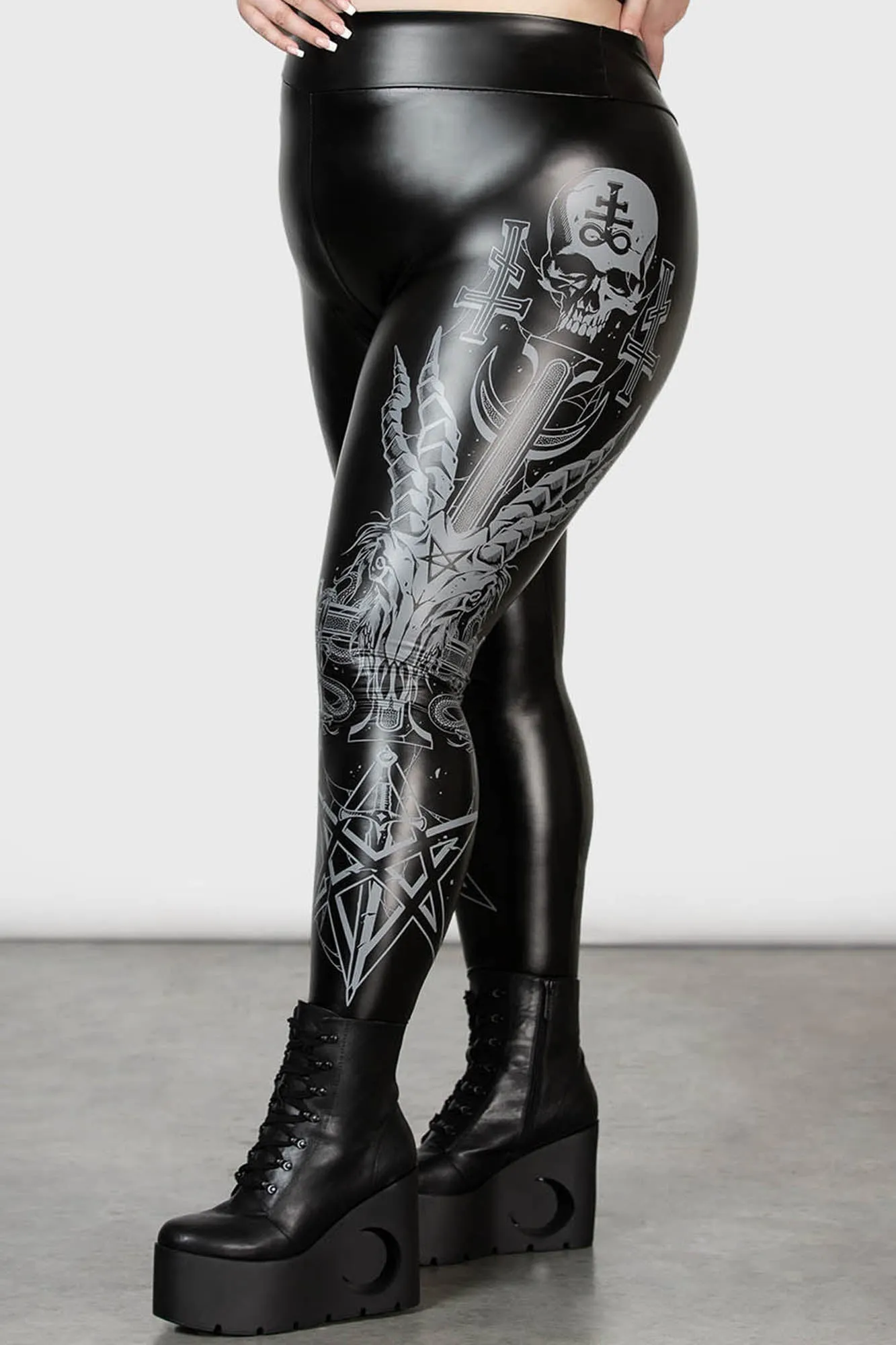 Screech Owl Leggings [PLUS] - Resurrect