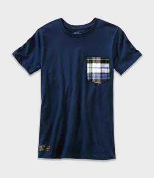 Short Sleeve Flannel Pocket T-Shirt - Campbell