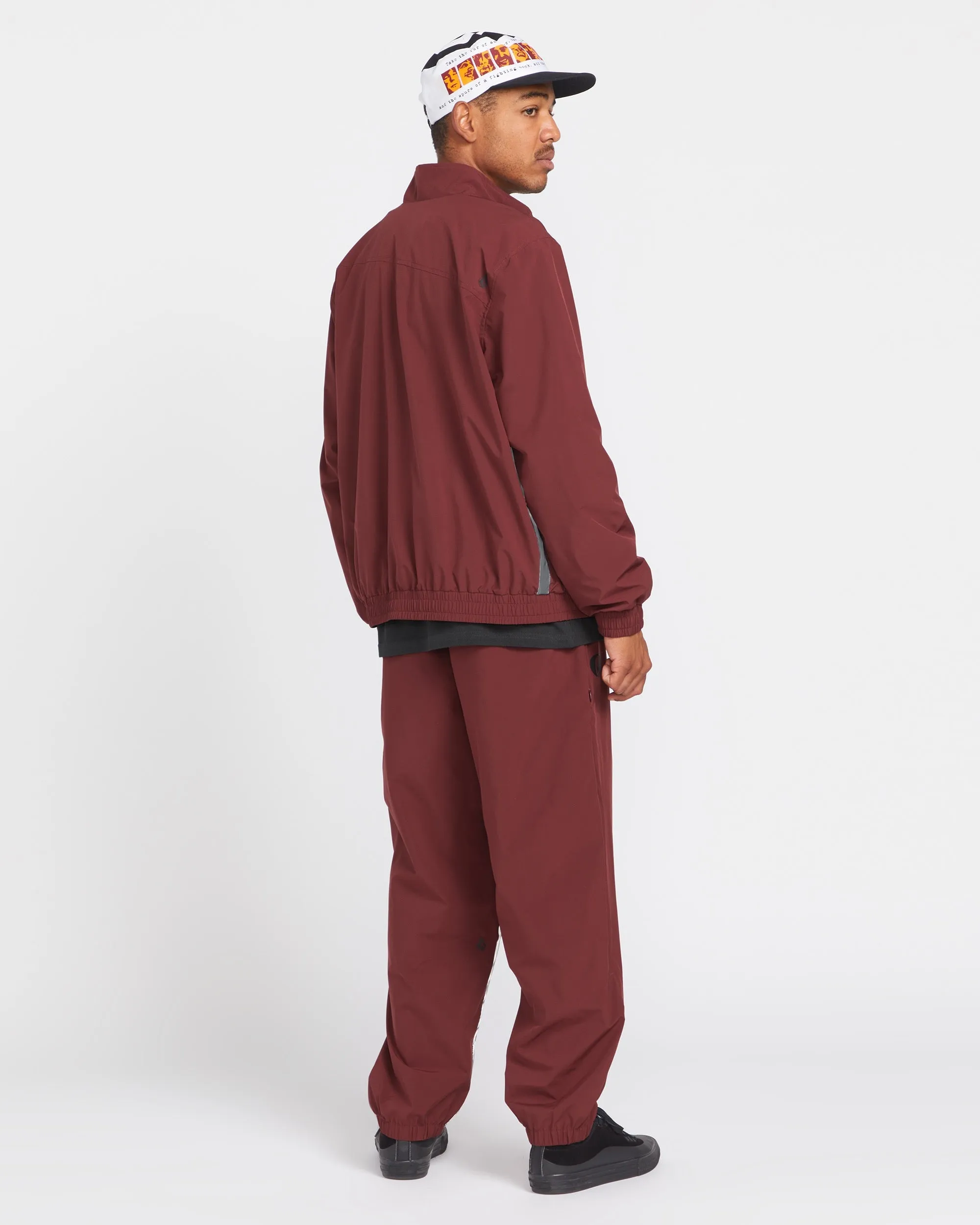 Skate Vitals Remy Stratton Track Jacket - Merlot