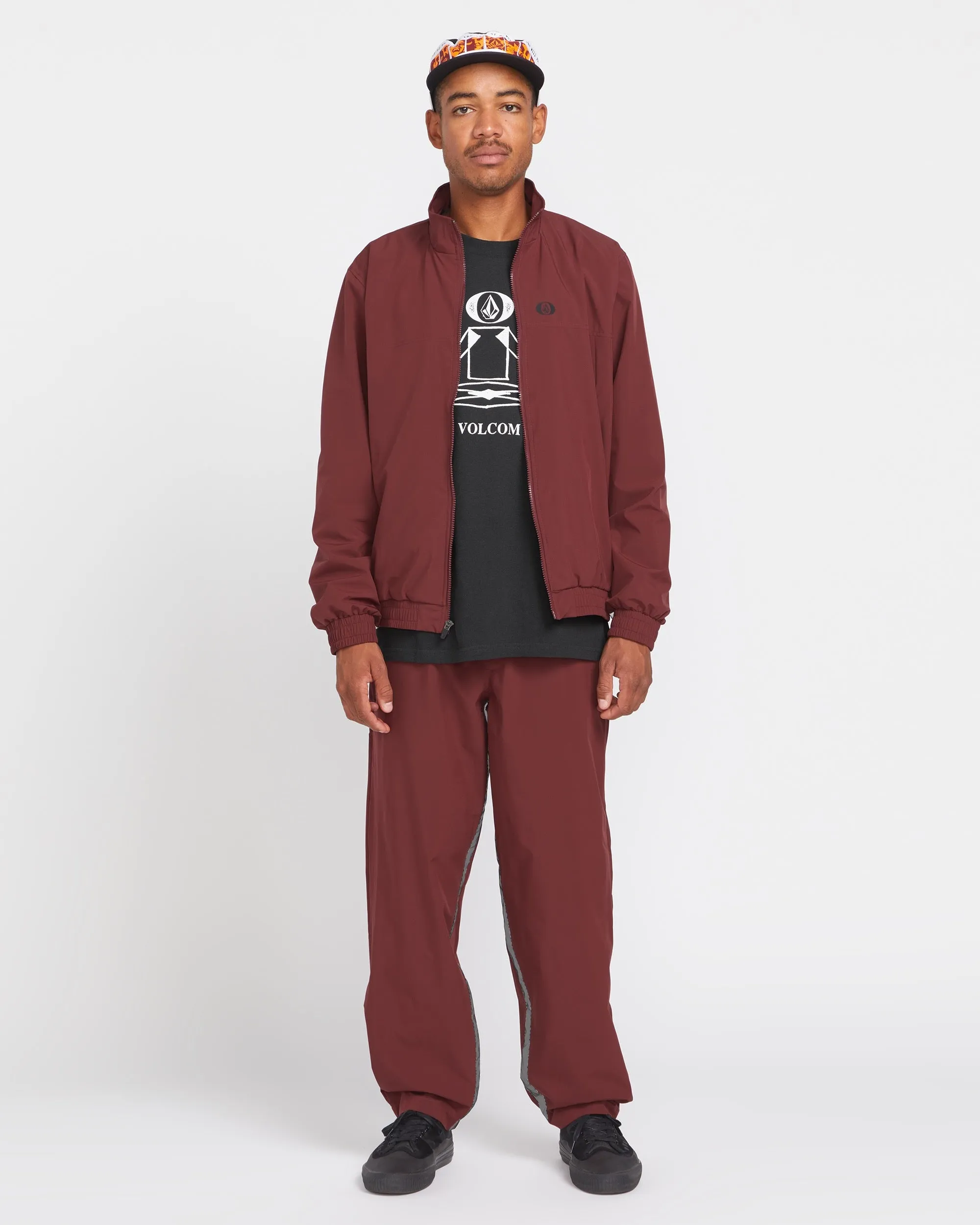 Skate Vitals Remy Stratton Track Jacket - Merlot