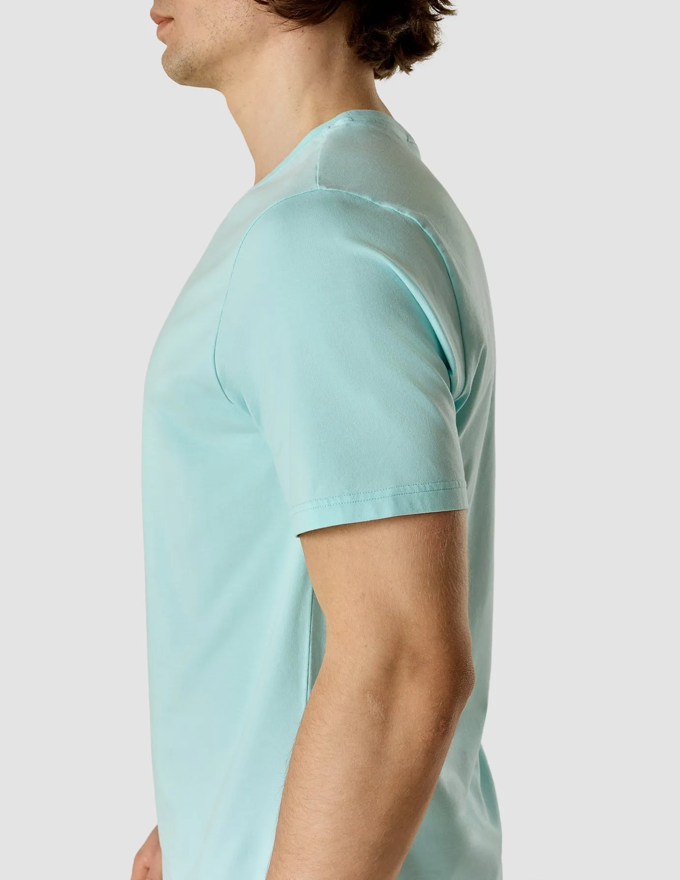 Supima T-shirt Aqua