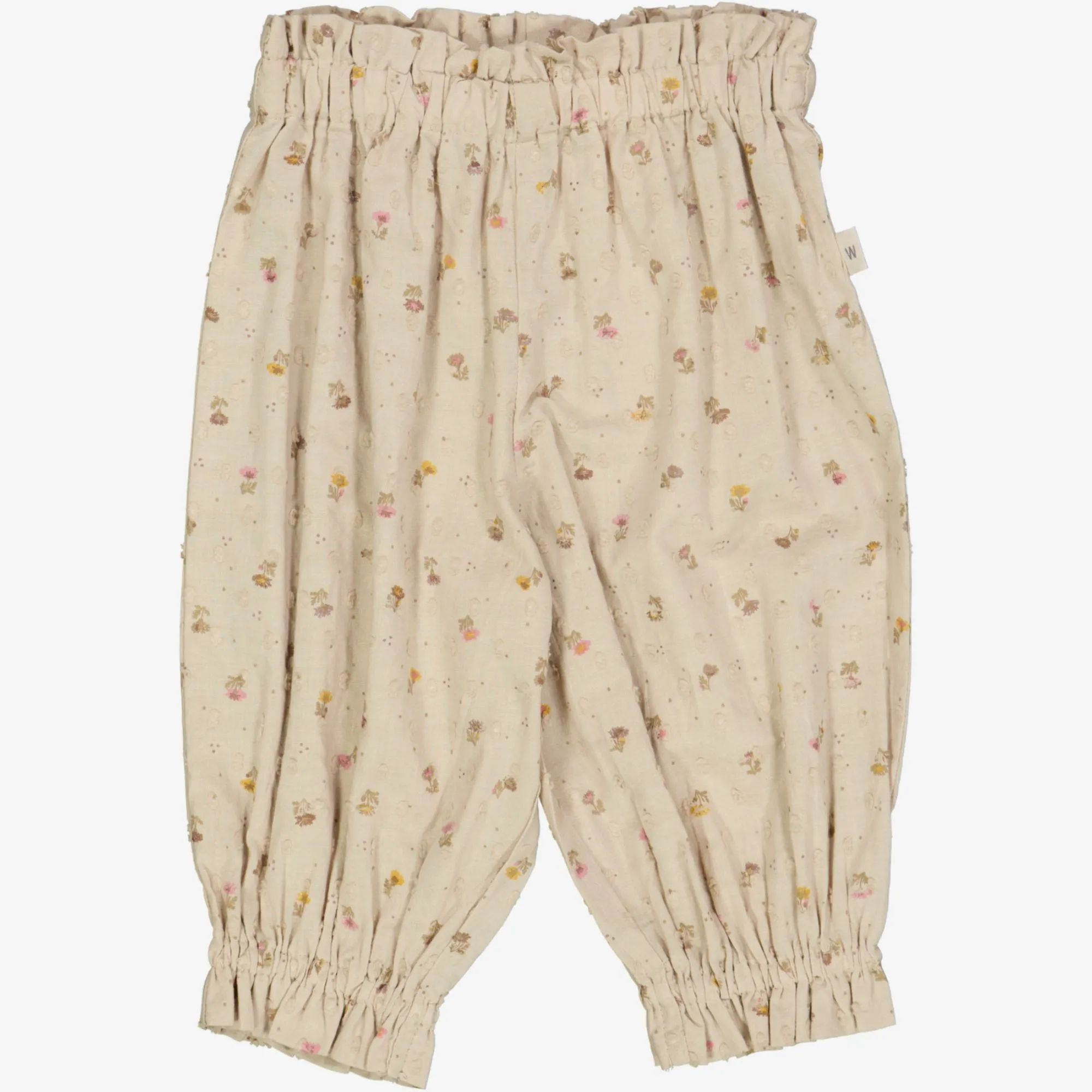 Trousers Polly | Baby - fossil flowers dot