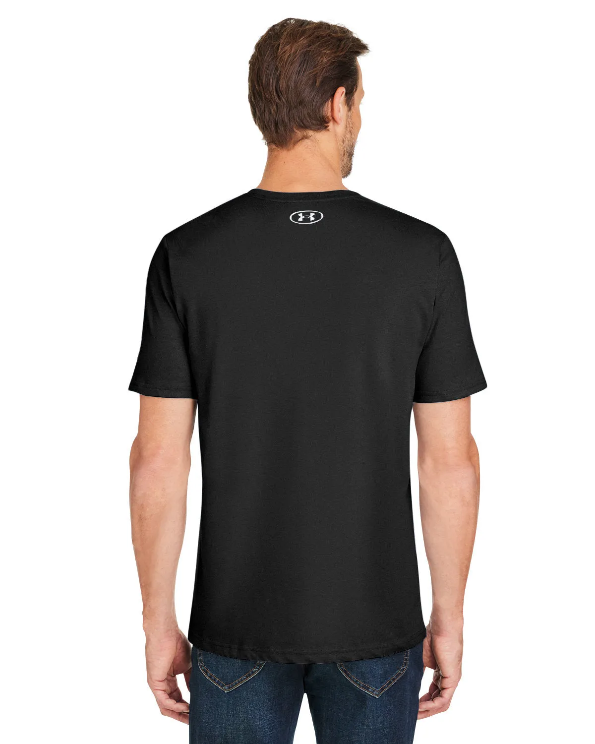 Under Armour Mens Athletic 2.0 Custom T-Shirts, Black