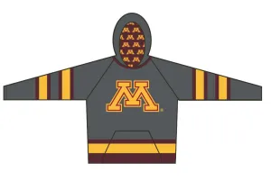 University of Minnesota Golden Gophers Iron Range Replica Jersey Hoodie - In Stock 12/26