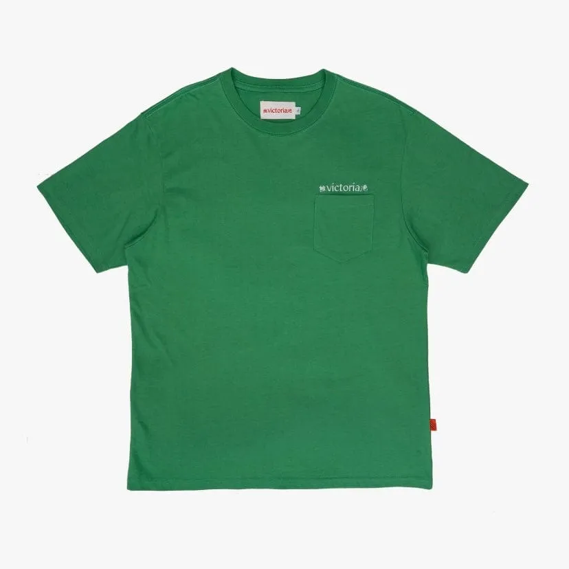 Victoria HK Linguistic Pocket T-Shirt Grass