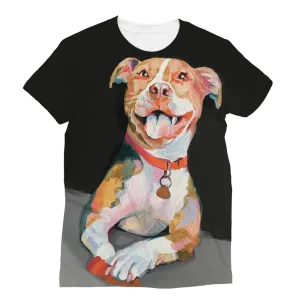 Women's Allover T-Shirt - Bulldog